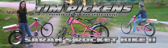 Sahra Pickens Second Rocket Bike